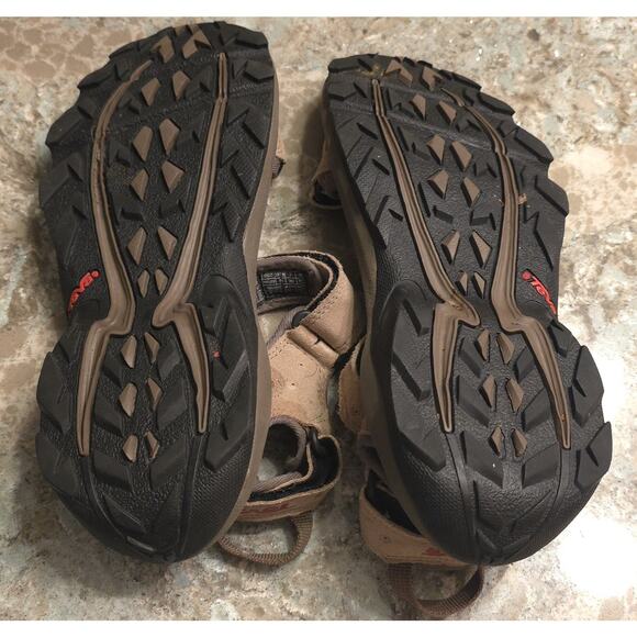 Teva Mens Sandals Spoiler Classic Hiking Outdoors Straps Tan Brown Sz 10 6984 main image 4